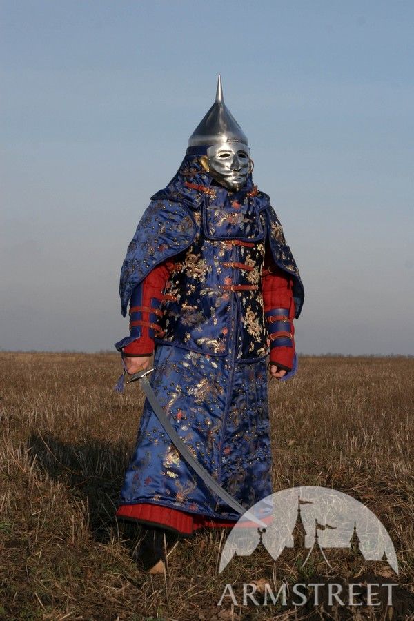 Deluxe armor korea mongol suit armour sca for sale. Available in: blue