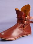 Classic  medieval  leather handmade  boots shoes