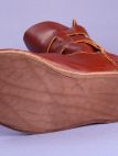Medieval  leather classic high shoes boots
