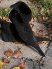 GOTHIC SHOES SUEDE LONG TOE