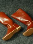 Medieval handmade high boots