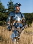 Full cuirass, helmet, medieval legs, gauntlets, armour legs with sabatons