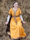 Medieval dark-ages travel dress and underdress