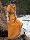 Medieval dark-ages travel dress and underdress