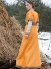 Medieval dark-ages travel dress and underdress