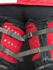 MEDIEVAL BRIGANDINE LEG ARMOR GREAVES KNEE COPS