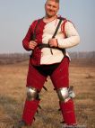 MEDIEVAL BRIGANDINE LEG ARMOR GREAVES KNEE COPS
