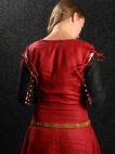 MEDIEVAL DRESS WITH DETACHABLE SLEEVES 
