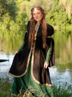 Medieval Fantasy Dress And Overcoat Set