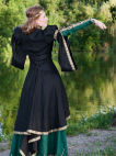Medieval Fantasy Dress And Overcoat Set