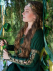 Medieval Fantasy Dress And Overcoat Set