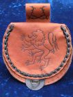 MEDIEVAL LEATHER POUCH BAG 