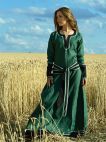 Medieval Long Flax Linen Lady Tunic