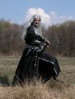 MEDIEVAL MAGE KING BLACK TUNIC