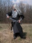 MEDIEVAL MAGE KING BLACK TUNIC