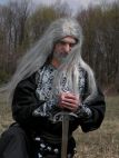 MEDIEVAL MAGE KING BLACK TUNIC