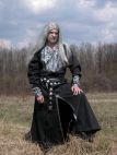MEDIEVAL MAGE KING BLACK TUNIC