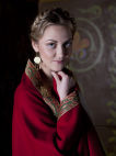 Medieval Fairy Tale Natural Linen tunic and wool cloak set
