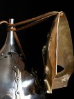 MEDIEVAL SLAVIC CONE HELMET WITH FACE-MASK VISOR