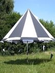MEDIEVAL TENT PAVILION 12.8' rnd, 14' hgh