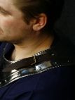 MEDIEVAL WESTERN ARMOR GORGET 