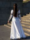 Medieval costume dress Chess Queen made by ArmStreet - natural cotton clothing