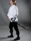Renaissance Medieval White Flax Shirt