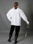 Renaissance Medieval White Flax Shirt