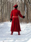 RUSSIAN XVIc WOOL COAT GARB COSTUME