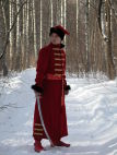 RUSSIAN XVIc WOOL COAT GARB COSTUME