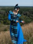 SARMATION MEDIEVAL DRESS AND OVERCOAT COSTUME SET