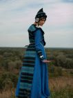 SARMATION MEDIEVAL DRESS AND OVERCOAT COSTUME SET