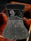 Medieval handmade armor belt, bag, frog and pouch set