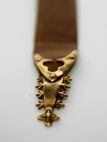 XIII-XIV CENTURY WESTERN EUROPE HANDMADE LEATHER BELT CASTING MOLDING REPRO