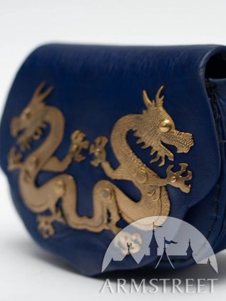 Exclusive Mongol Handmade Leather Bag