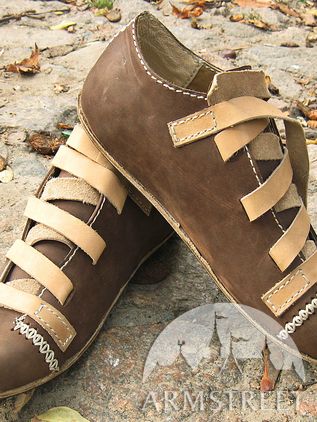Medieval Style Original Wet Shaped Shoes