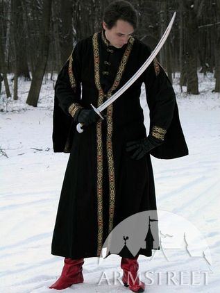 Medieval Tunic and wool Overcoat Garb Coat Costume