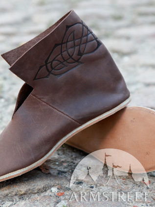 Short Celtic Medieval Shoes