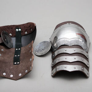 Armor Pauldrons Spaulders Medieval SCA Etched