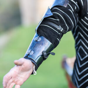 Articulated spring steel arm harness “Dark Wolf”