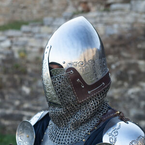 Bascinet Helmet with Nasal Plate “A Knight of Fortune"