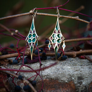 Medieval Earrings “Key Keeper”