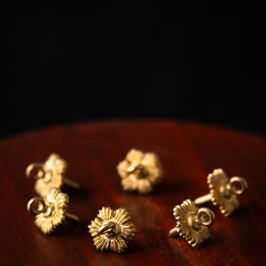 Brass cast rivets "Ring" by ArmStreet