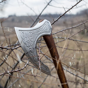 Decorative weapon “Ragnvaldur the Traveller” Fantasy Viking Axe Head