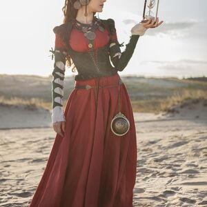 Dress with Corset and Chemise Costume "The Alchemist's daughter"