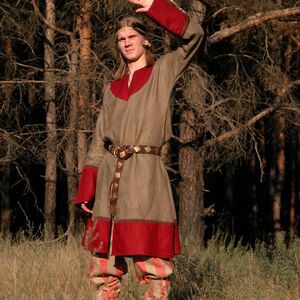 EXCLUSIVE`FLAX NORMAN TUNIC COSTUME