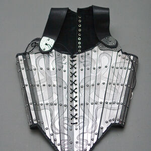 Fantasy armor corset