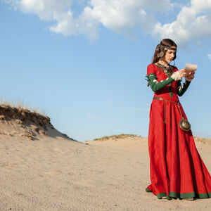  Fantasy linen dress "The Alchemist's daughter"