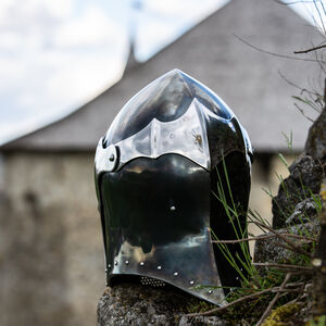 Steel Armor Helmet “Dark Wolf” 