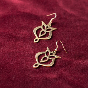  Franks Brass Earrings “Trefoil”